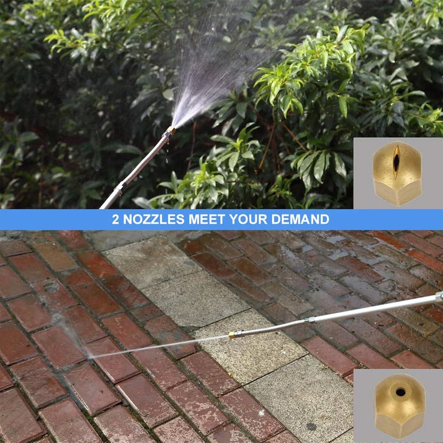RoyaleGlow 2-in-1 High-Pressure Cleaner for All Surfaces