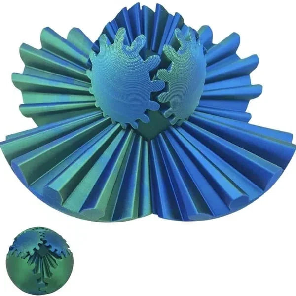 Royaleva The Steampunk Whirling Wonder Fidget Gear Ball