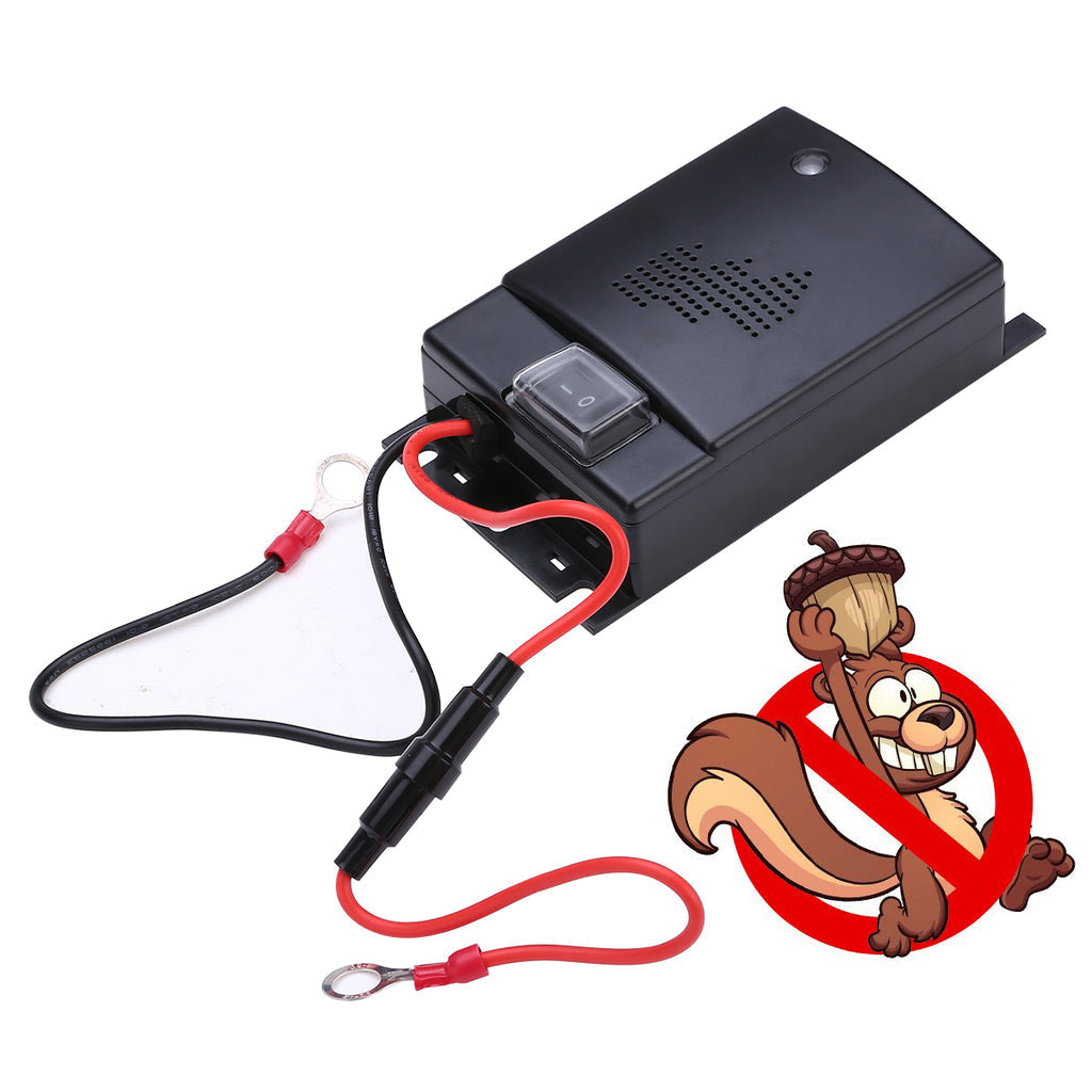 Royaleva Ultrasonic Car Squirrel Repeller - Get Rid Of Squirrels in 48 Hours