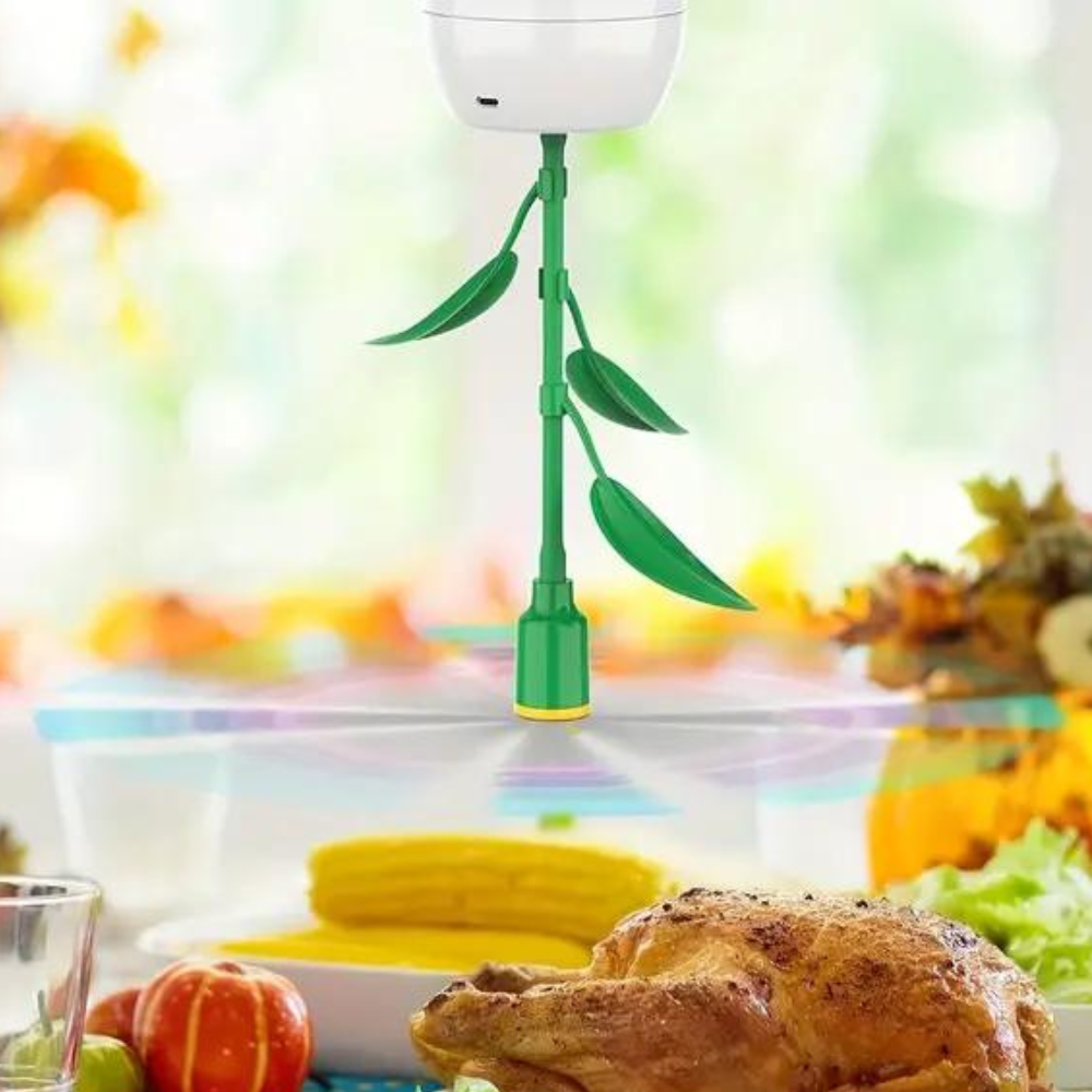 RoyaleGlow Tabletop Fly Repellent Fan Outdoor Deterrent