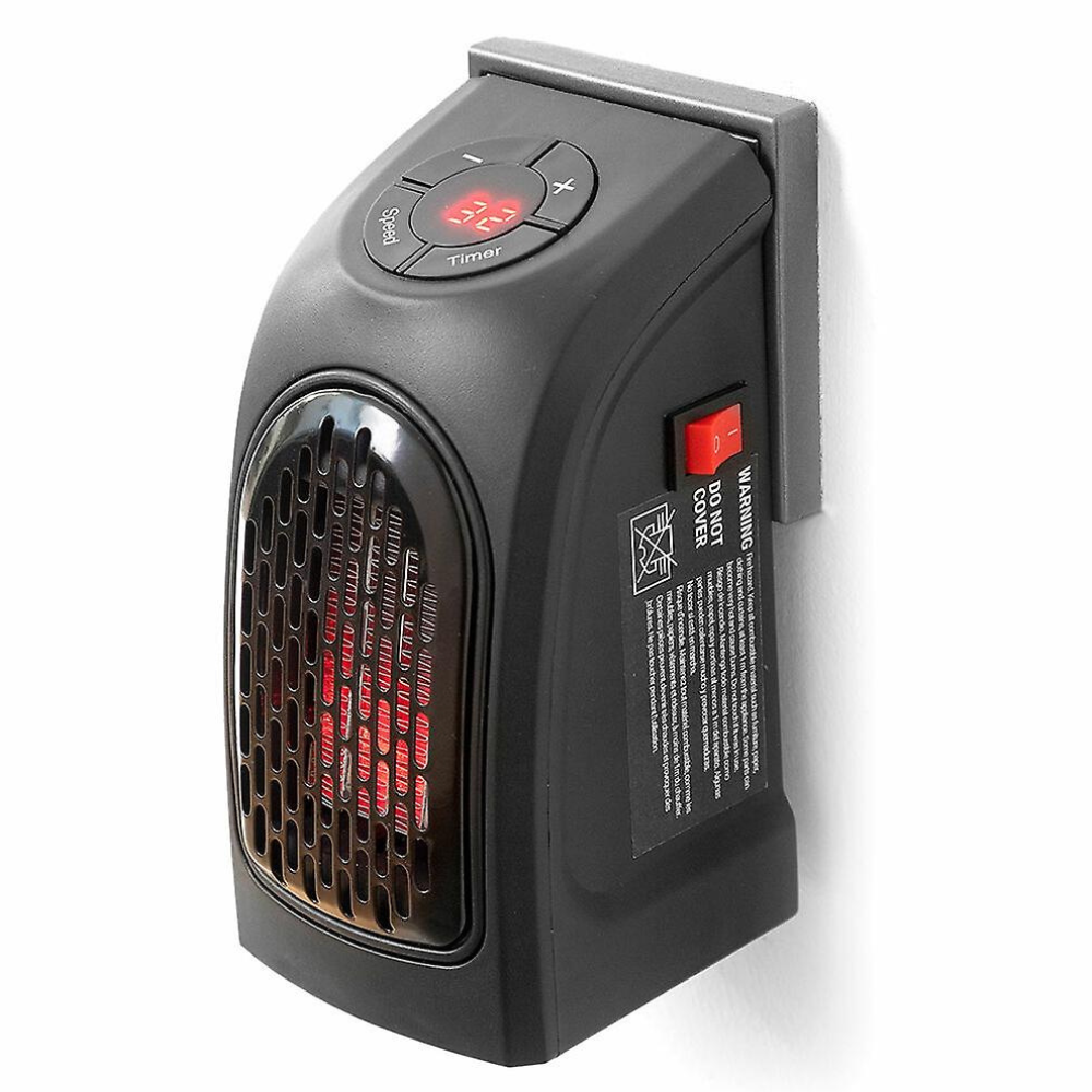 RoyaleGlow Portable Plug-In Electric Fan Heater with Thermostat