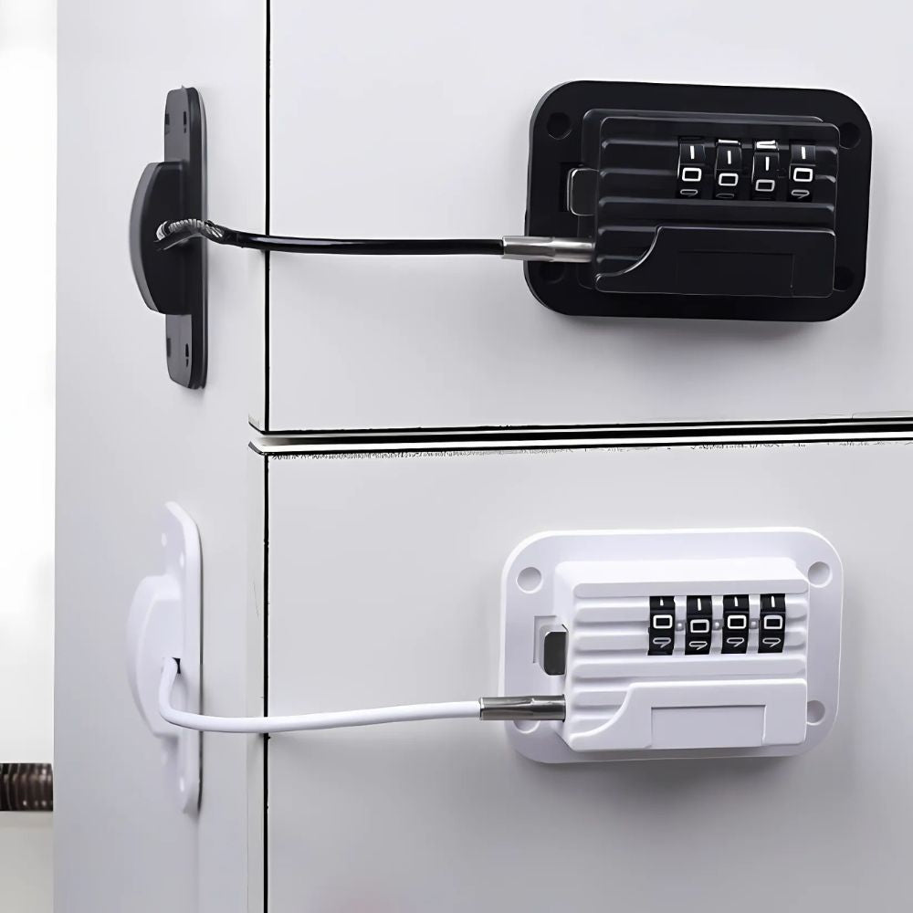 Luxora Secure Fridge Door Safety Lock with Code for Safety