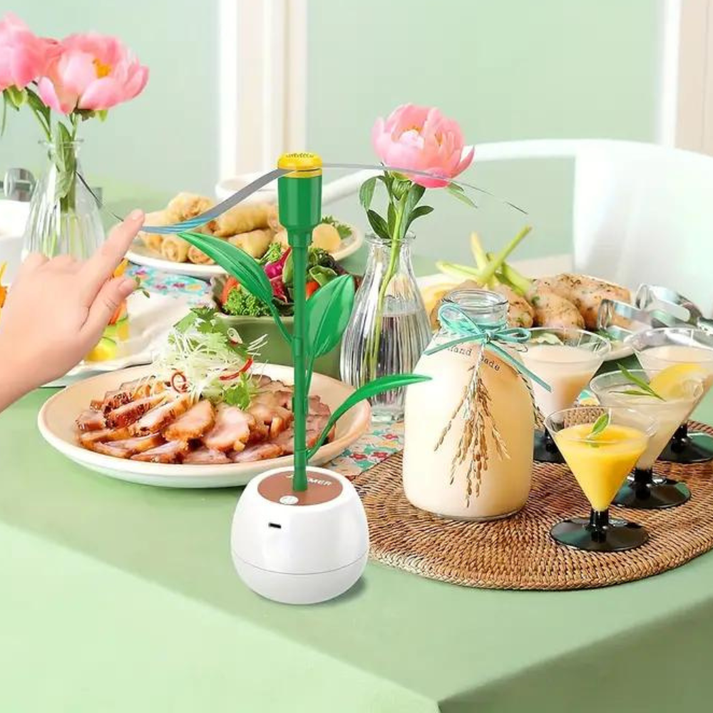 RoyaleGlow Tabletop Fly Repellent Fan Outdoor Deterrent