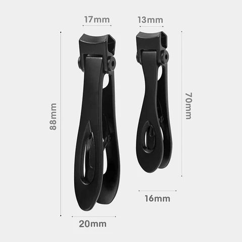 Luxora Nail Clippers For Thick Nails Easy Grip Durable Design