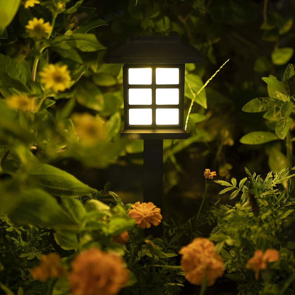 12-Pack Solar Pathway Lights Outdoor 5