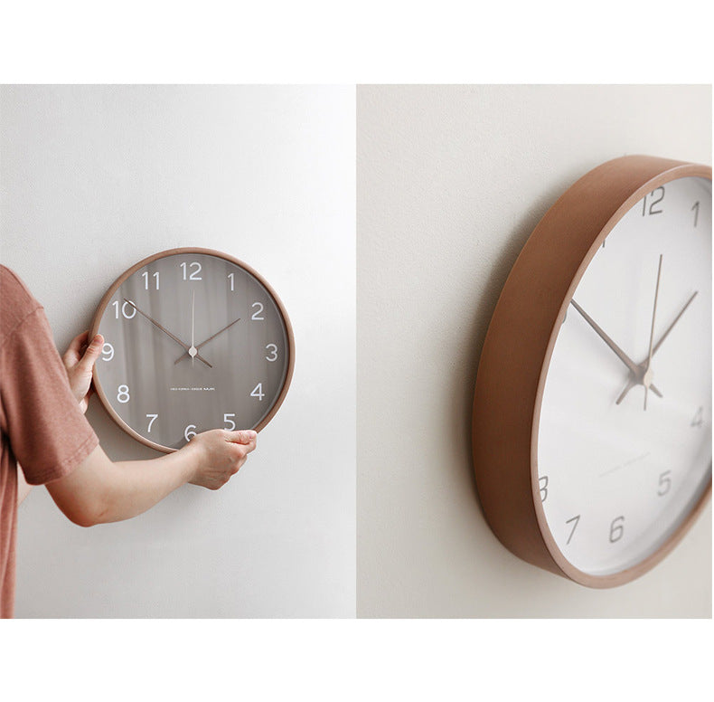 Royaleva Analog Wall Decoration Wooden Clock for Home