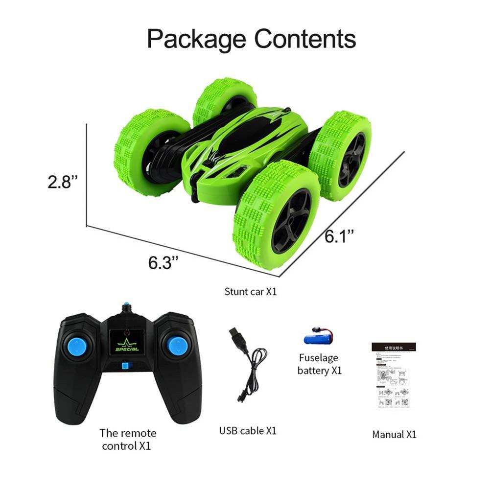 Royaleva High-Impact RC Stunt Car for Kids Fun