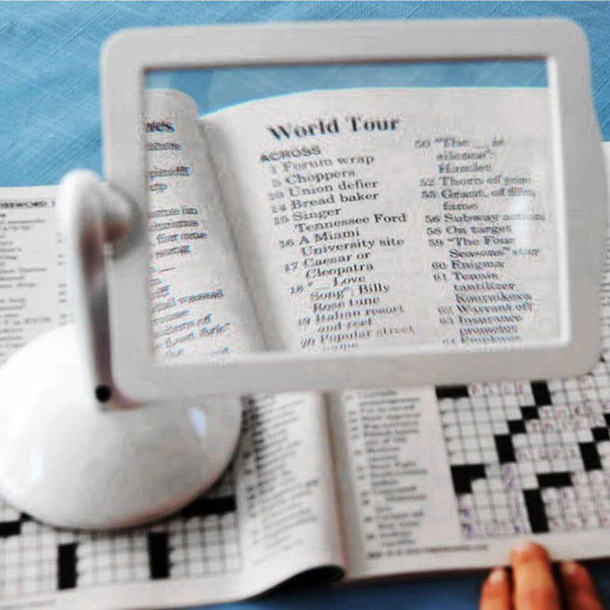 Luxora LED Screen Page Magnifier with Bright Light 3X
