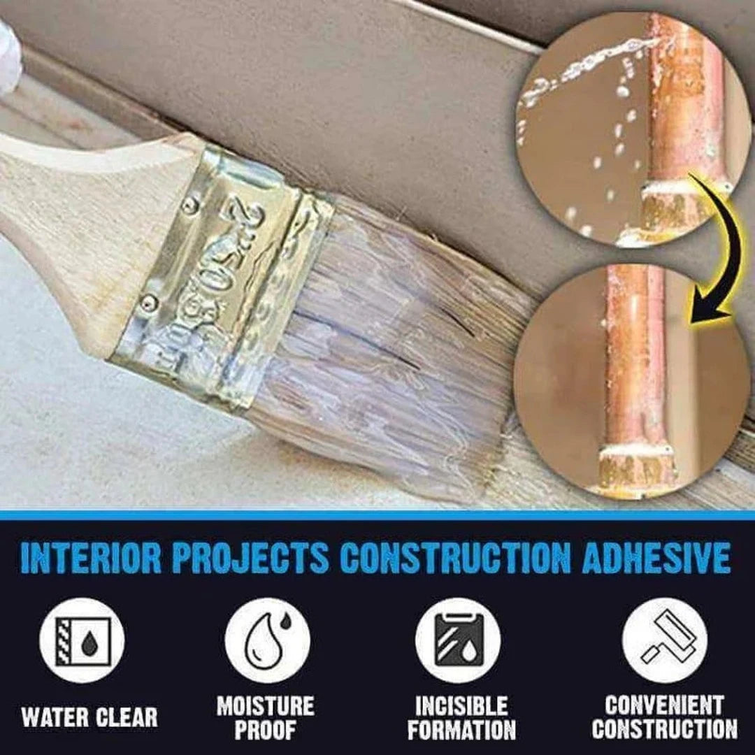 LuxRoyale Waterproof Insulating Sealant + Free Brush 50g