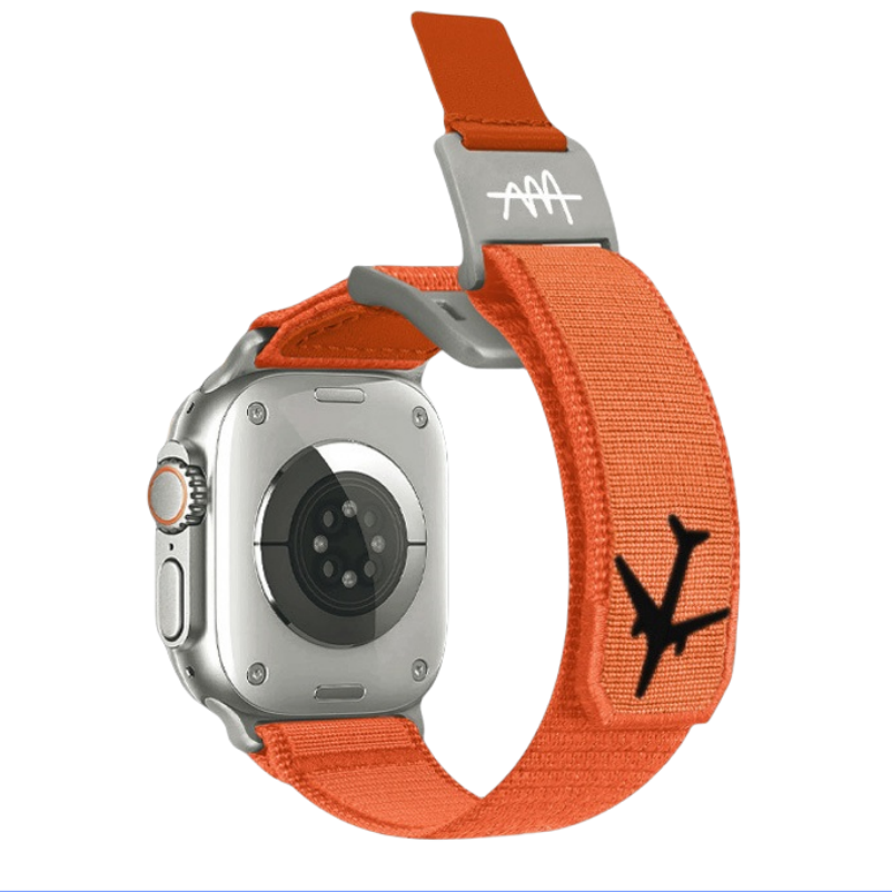 Royaleva Alpine Magnetic Nylon Strap For Apple Watch – Compatible with 42mm to 49mm Models