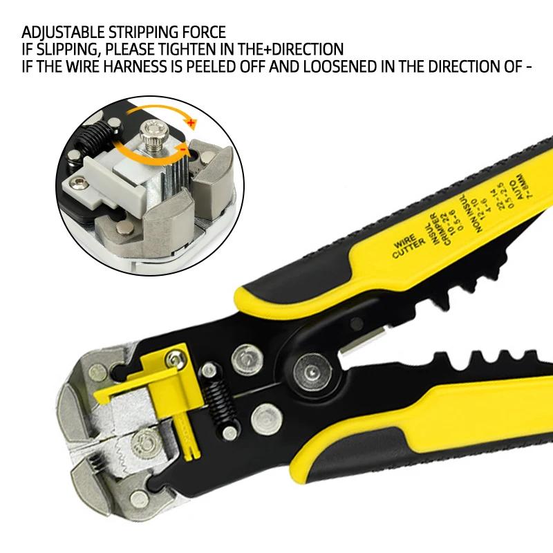 RoyaleGlow Automatic Wire Stripper Cable Cutter Tool