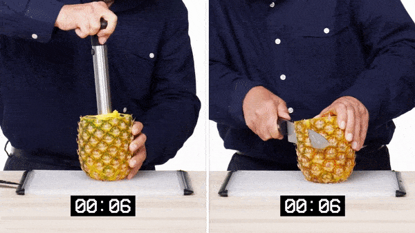 Luxora Pineapple Corer - Effortless Fruit Slicing Tool