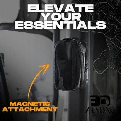 Royaleva Magnetic Water Bottle Gym Bag with Sling Design