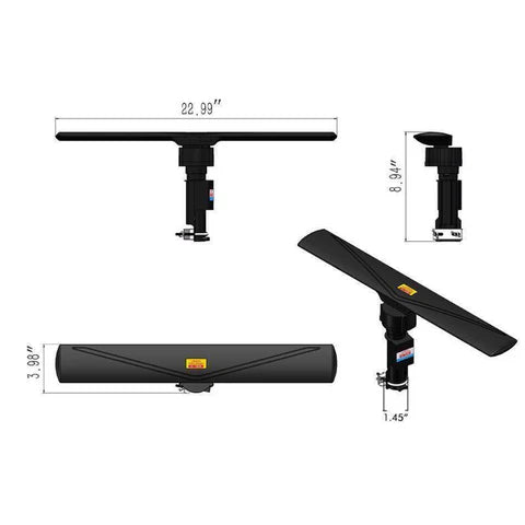 Royaleva Long Range Omnidirectional Outdoor HD TV Signal Booster Antenna 990 Miles