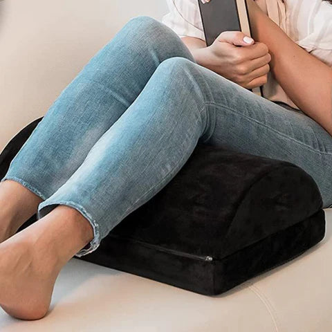 Luxora Curved Ergonomic Under Desk Home Office Foot Rest