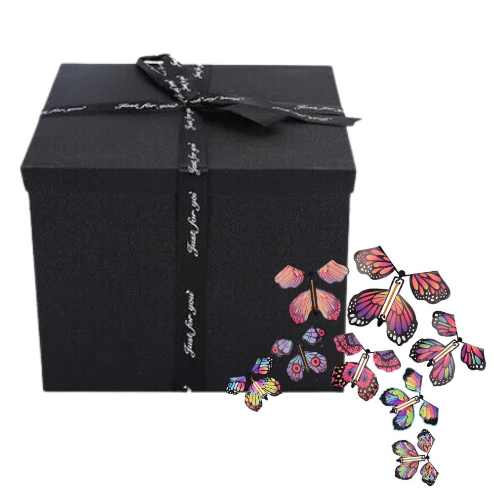 Royaleva DIY Valentine's Day Magic Butterfly Photo Surprise Gift