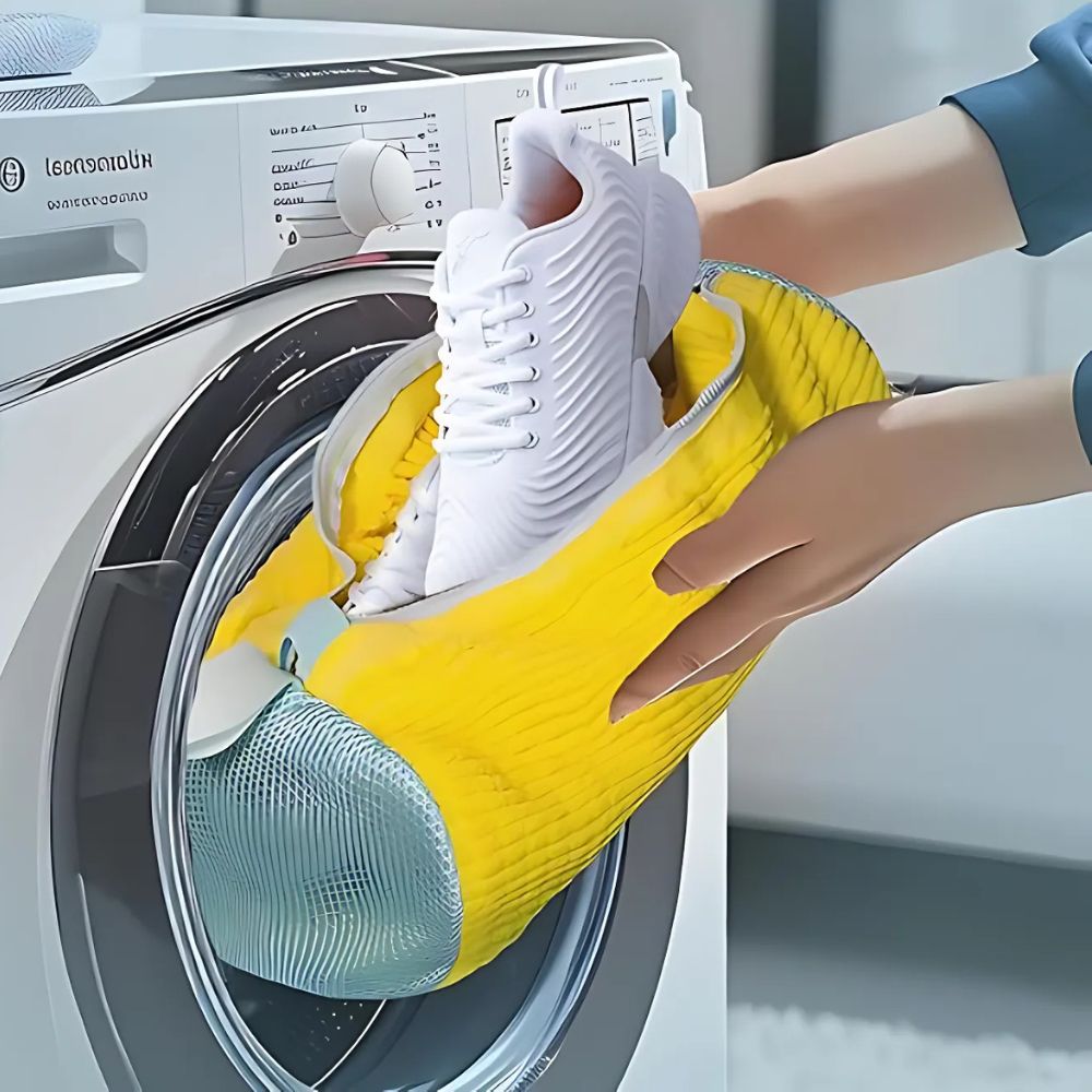 Royaleva Machine Washable Sneakers Shoe Protector Washing Mesh Bag