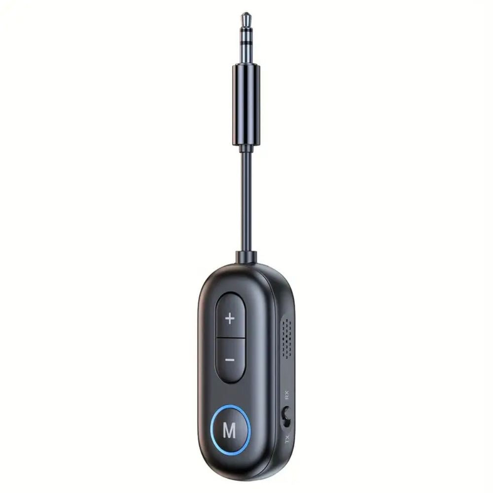 Royaleva Wireless Bluetooth 5.4 Audio Transmitter Receiver Airplane Adapter with Mic