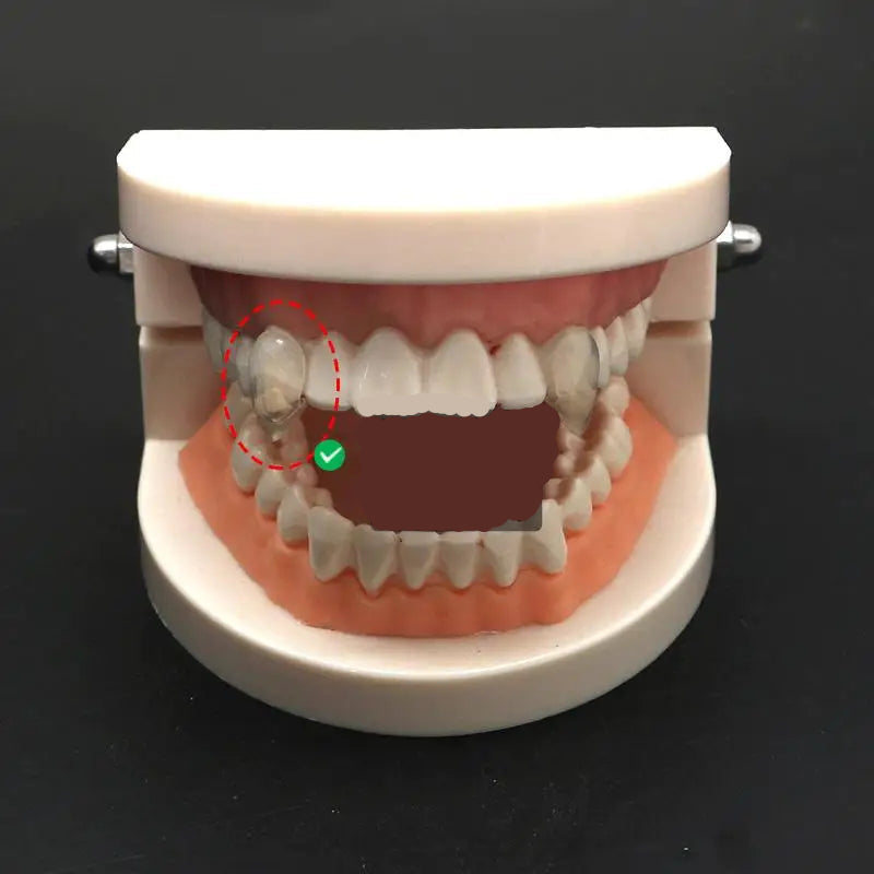 1 Pair Vampire Teeth Fangs Dentures Props Halloween Costume Props False Teeth Solid Glue Denture Adhesive Halloween Party Decor 7
