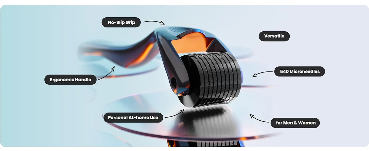 Luxora Beard Hair Growth Roller for Healthy Facial Hair