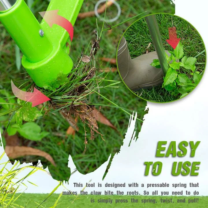 Royaleva Long Handle Standing Weed Puller for Easy Weeding