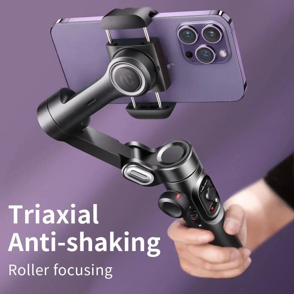 RoyaleGlow Smartphone Gimbal Stabilizer for Smooth Videos