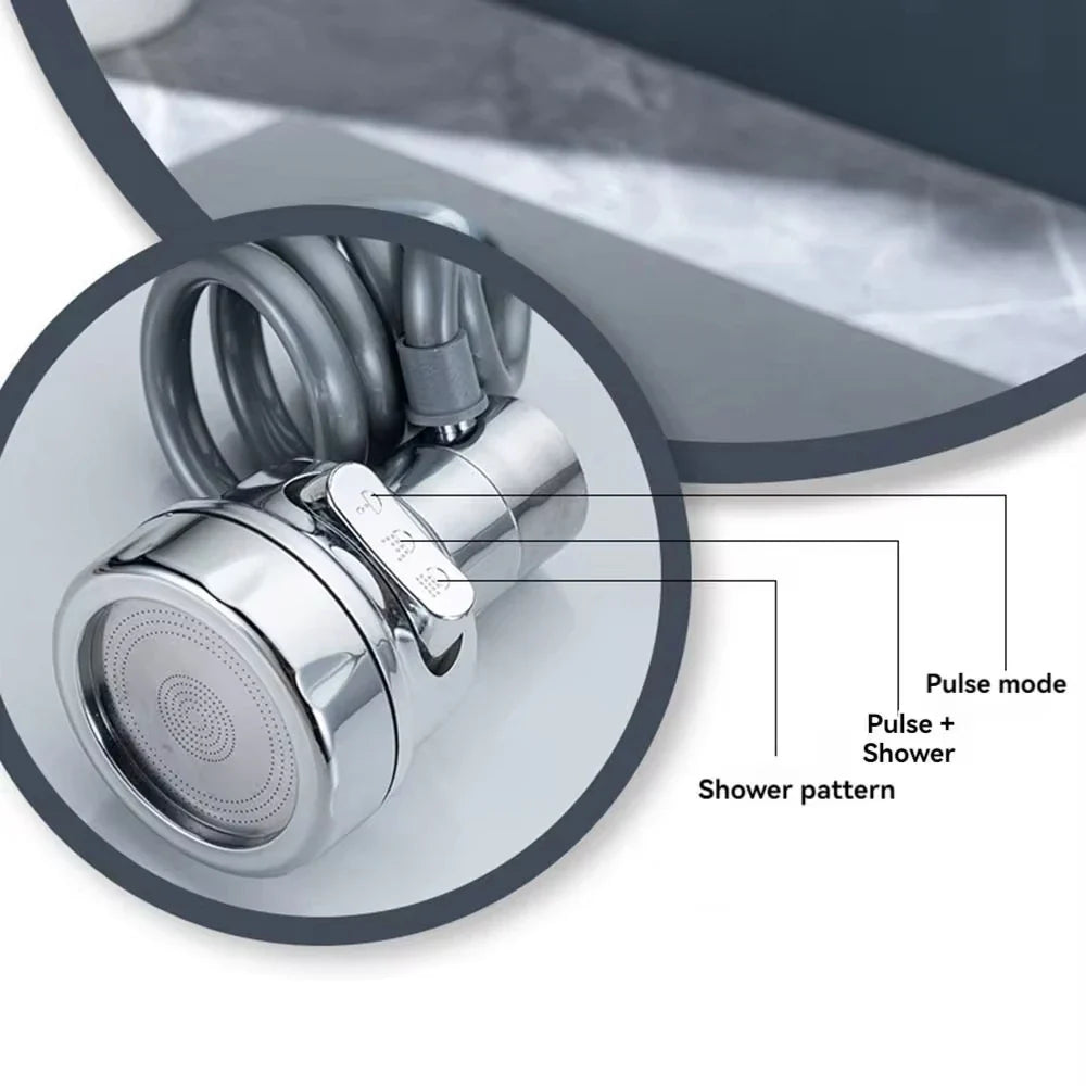 Royaleva 360 Degree Faucet Extender With Three Modes