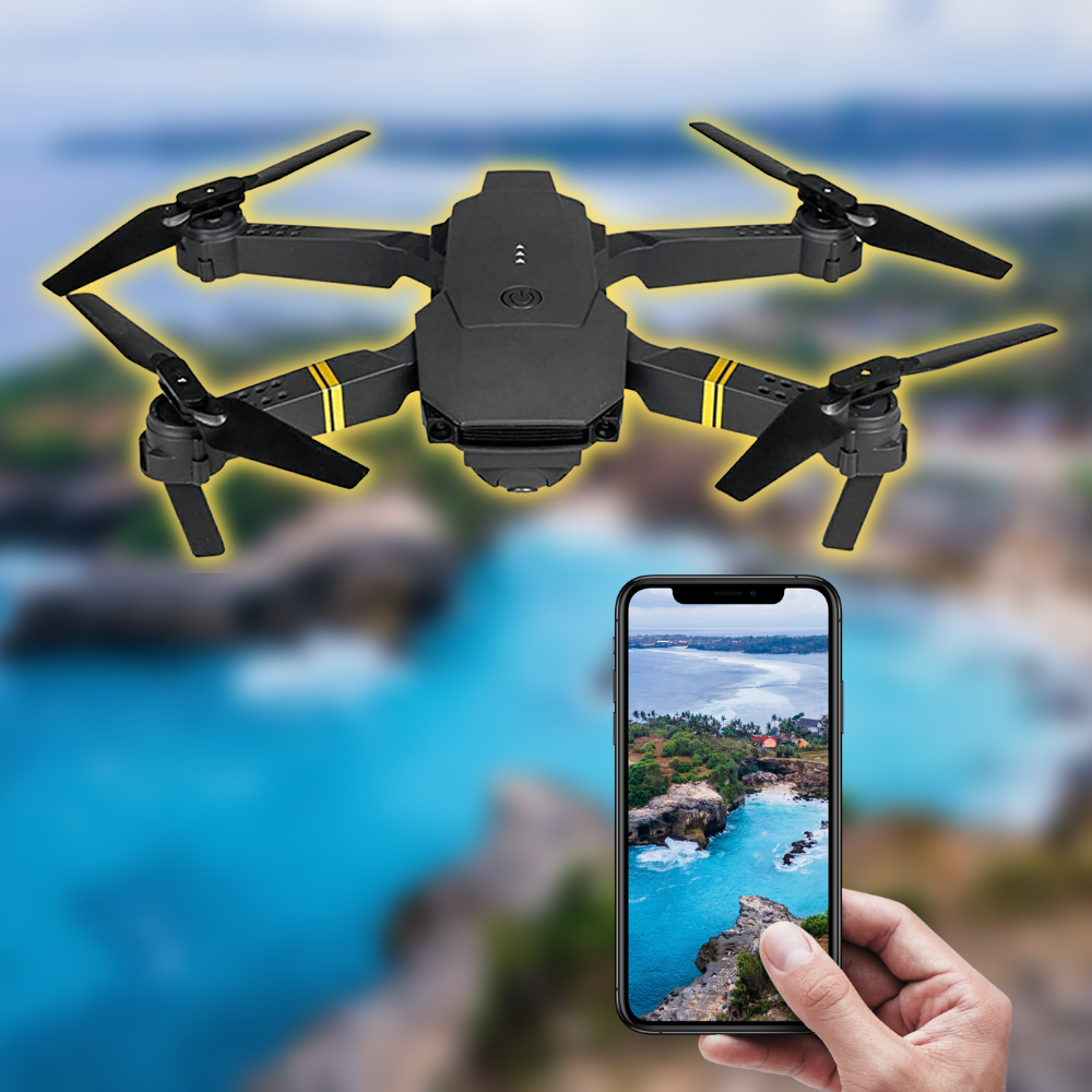 Luxora Premium Mini 4K Flying Dual Camera RC Drone Kit