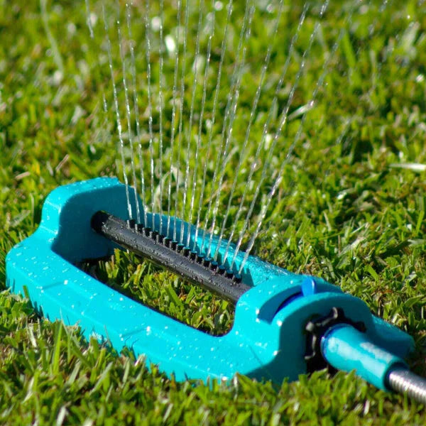Royaleva Wide Range Oscillating Above Ground Garden Lawn Water Sprinkler System