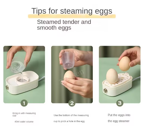 Luxora Automatic Power Off Egg Cooker for Perfect Eggs