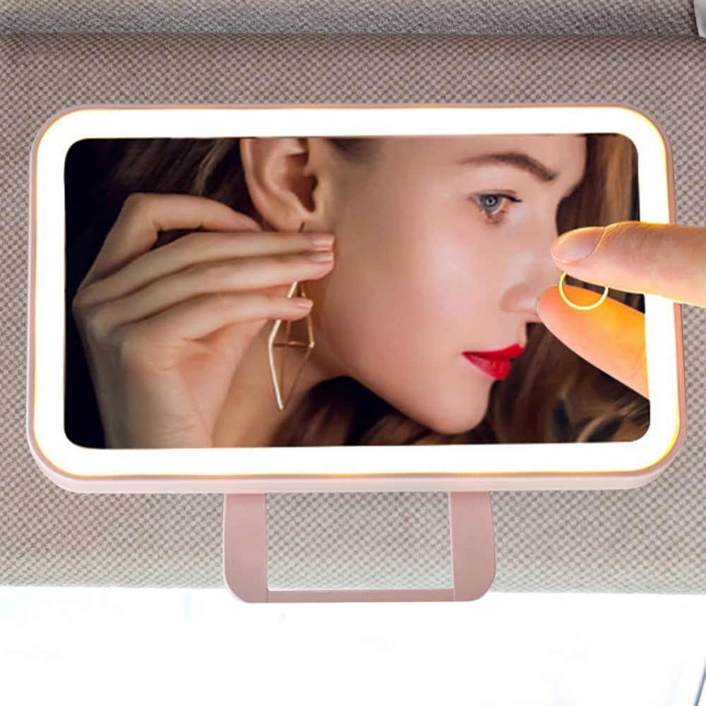 Royaleva Light Up LED Car Vanity Mirror Attachment