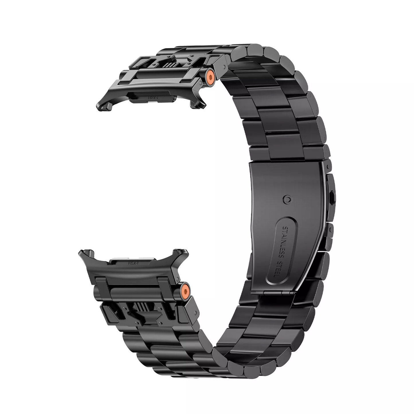 RoyaleGlow Armor Stainless Steel Band For Samsung Watch 7 Ultra