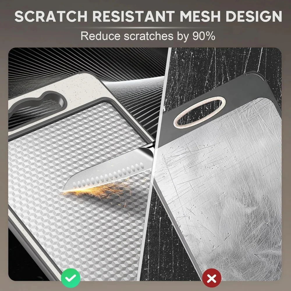 Royaleva Scratch Resistant Stainless Steel Cutting Board