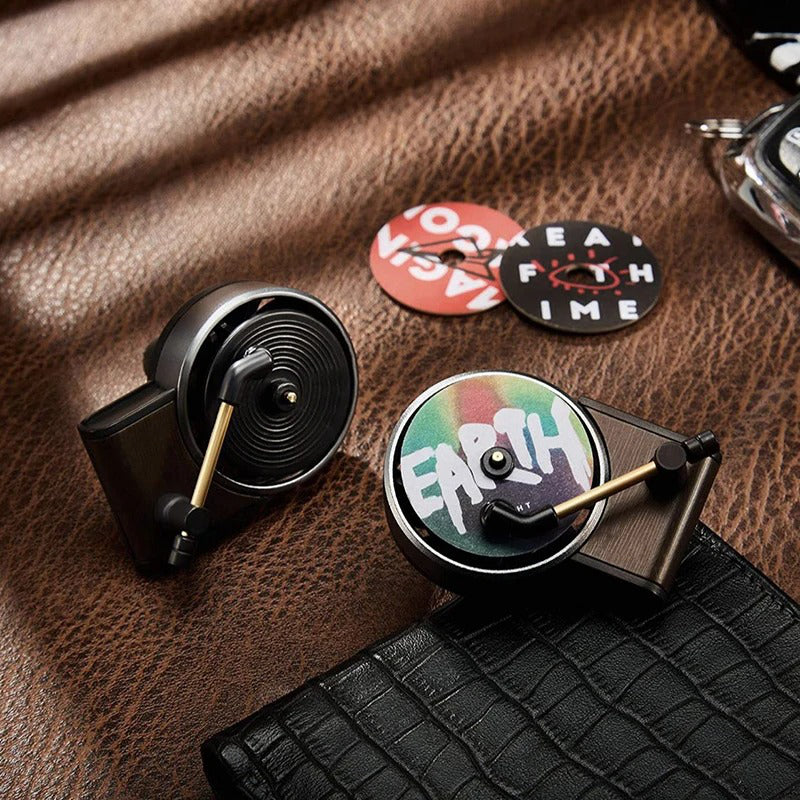 RoyaleGlow Retro Vinyl Car Air Freshener Diffuser