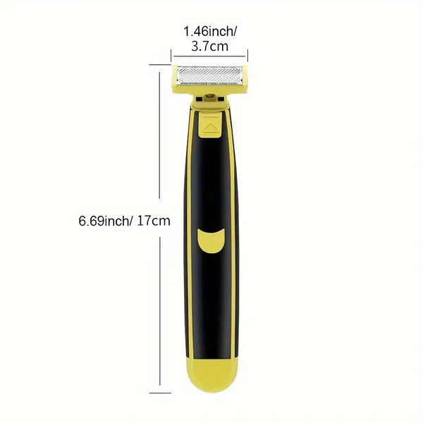 RoyaleGlow Men's Rechargeable Wet And Dry Electric Shaver And Trimmer