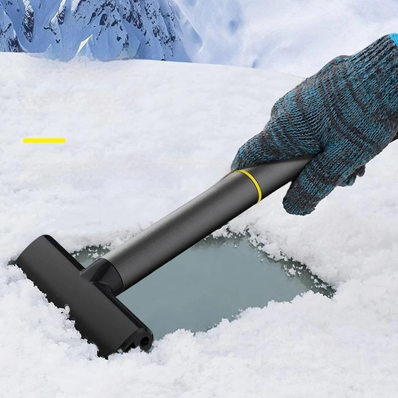 Royaleva Ice Scraper For Car With Dual-Action Snow Tool