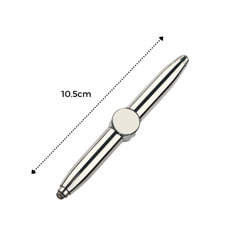 Luxora Fidget Spinner Pen with LED Light - Stress Relief Toy