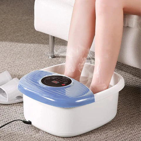 RoyaleGlow Temperature Controlled Foot Bubble Bath Vibration Massager