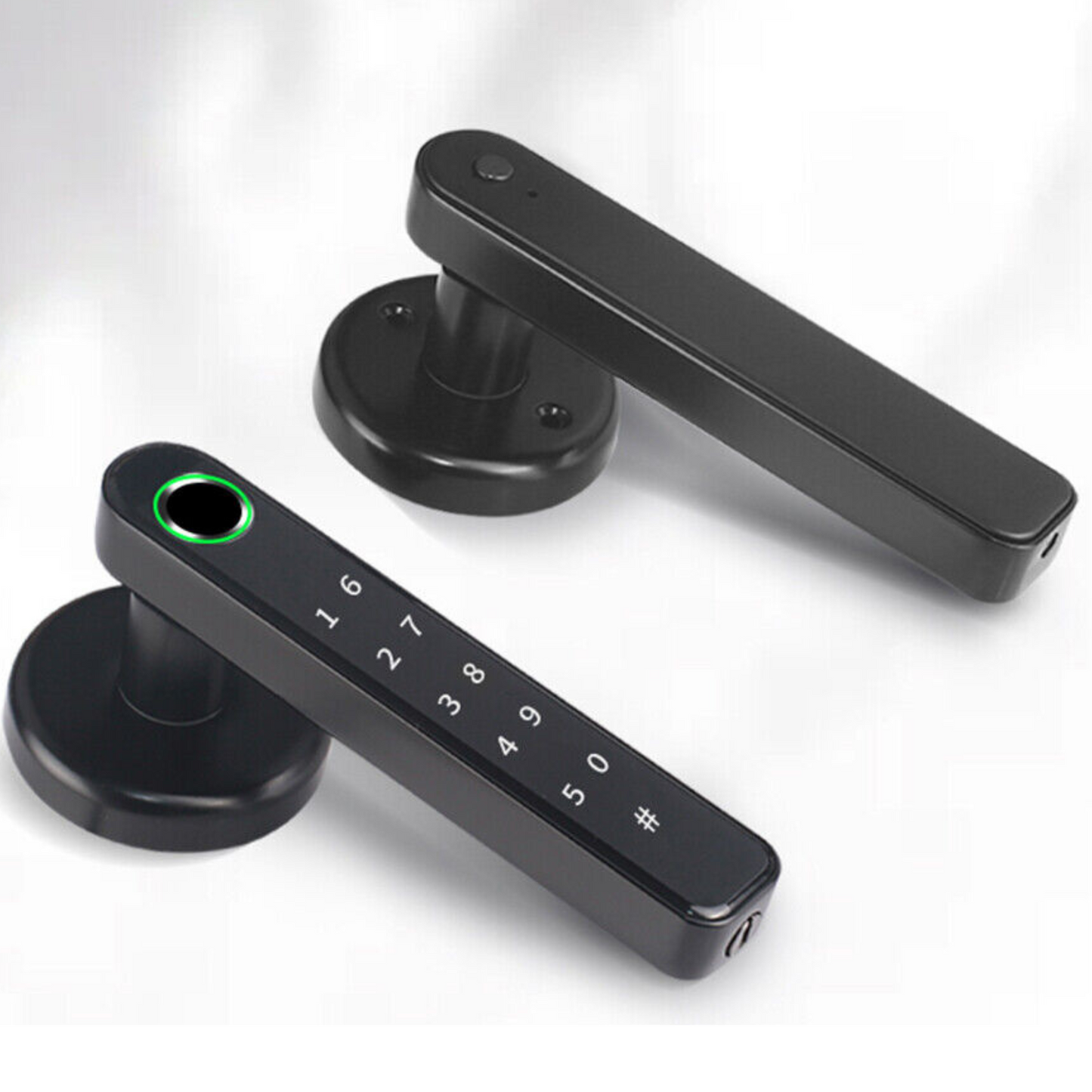 RoyaleGlow Smart Electronic Mobile App Controlled Bluetooth Fingerprint Door Lock