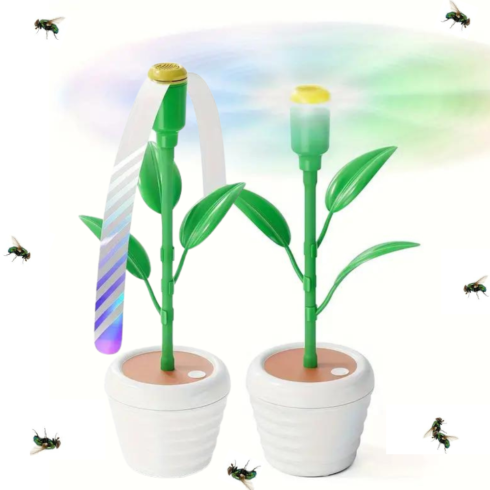 RoyaleGlow Tabletop Fly Repellent Fan Outdoor Deterrent