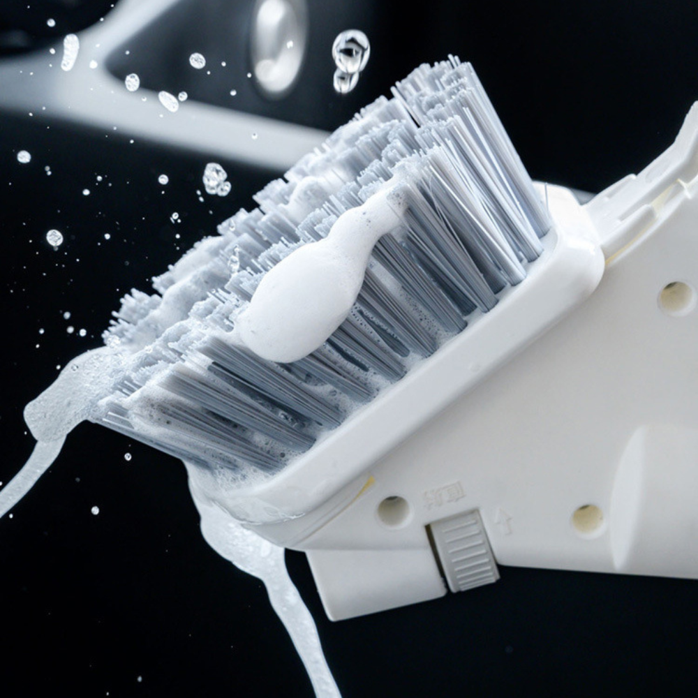 RoyaleGlow 4-In-1 Bathroom Floor and Wall Cleaner Tool