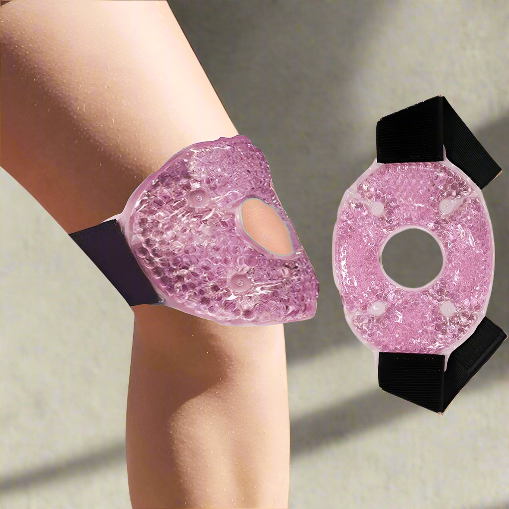 RoyaleGlow Strap On Hot or Cold Gel Knee Compress