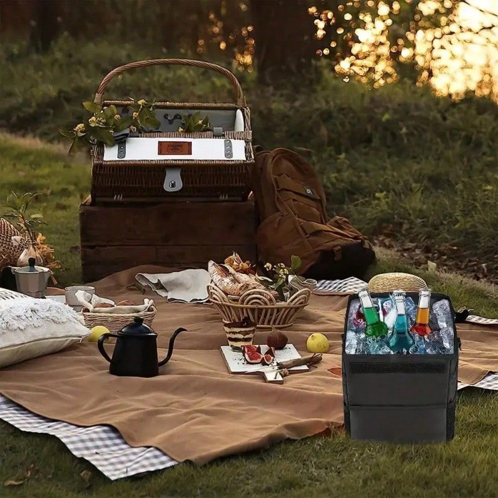 Royaleva Free Hanging Waterproof Car Trashcan Bin