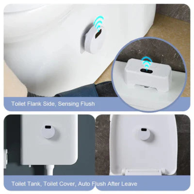 RoyaleGlow Smart Infrared Sensor Toilet Flusher Upgrade