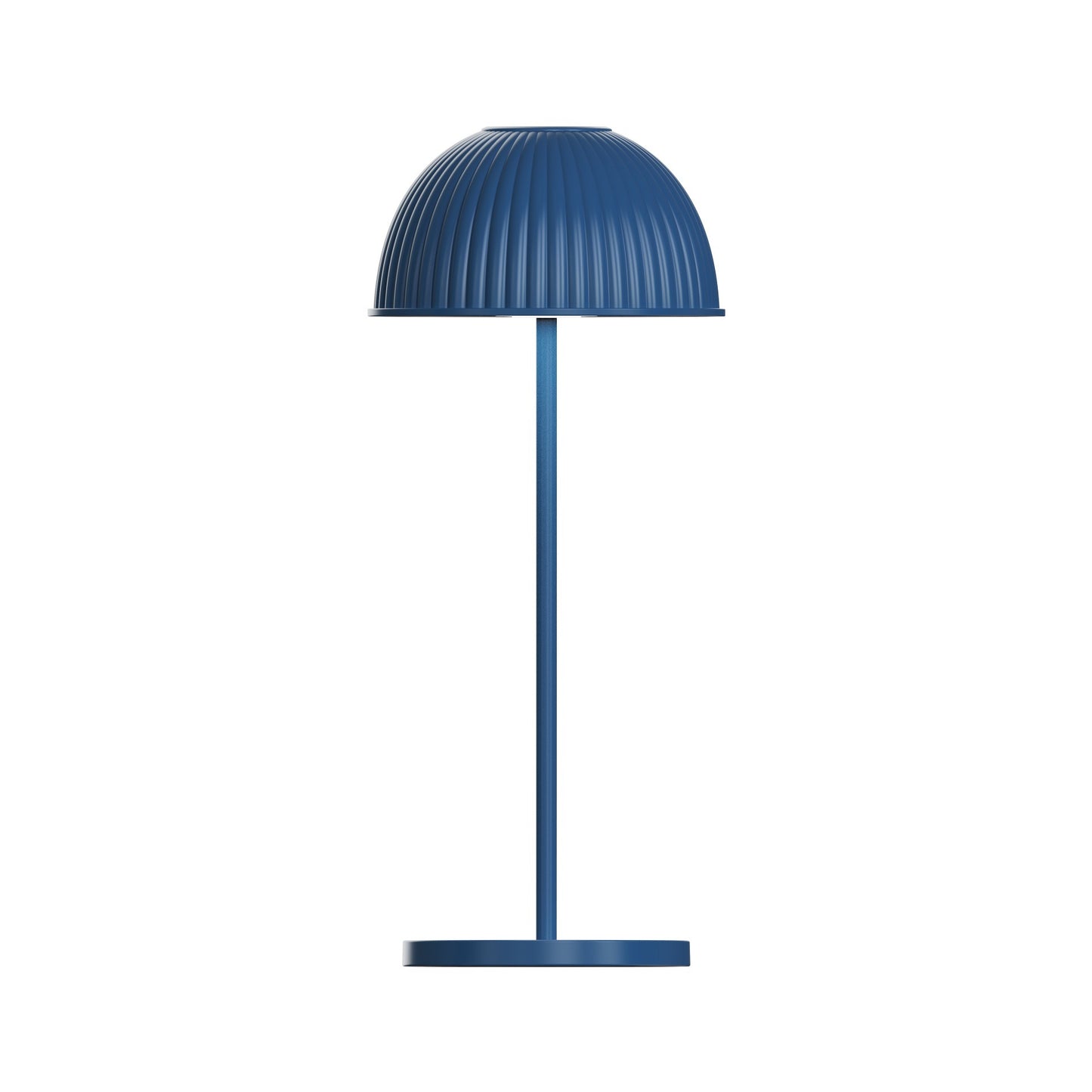 RoyaleGlow Modern Dome LED Table Lamp - Cordless, Dimmable Touch Control for Reading & Decor