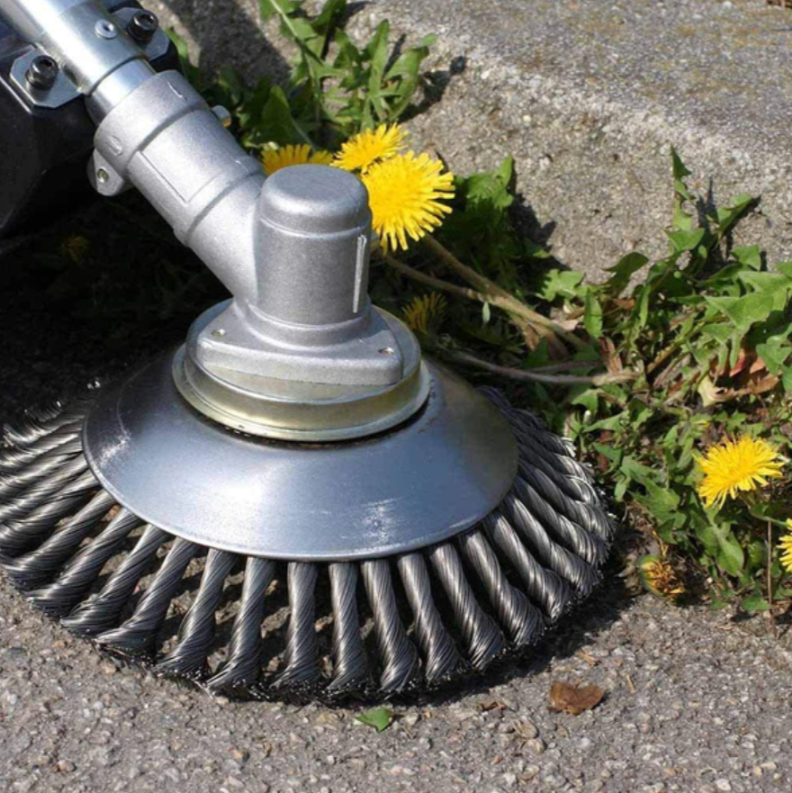 Luxora Carbon Steel Weed Brush & Trimmer for Easy Weeding