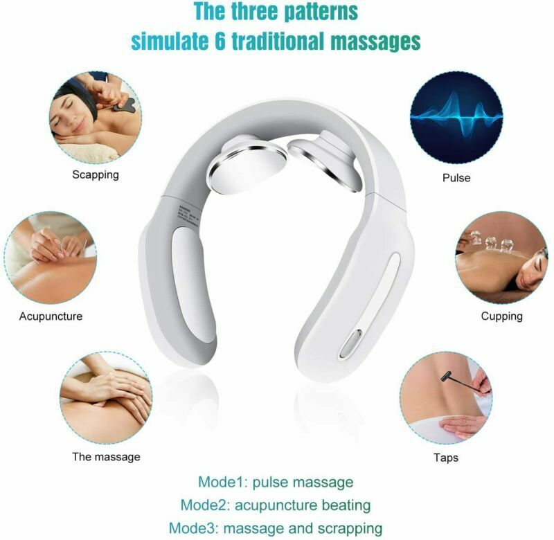 Royaleva Pulse & Heat Intelligent Neck Massager 15 Modes