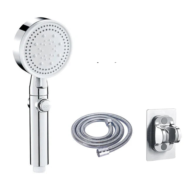 Royallure High-Pressure Spa Showerhead with Versatile Spray Modes and Water-Saving Features