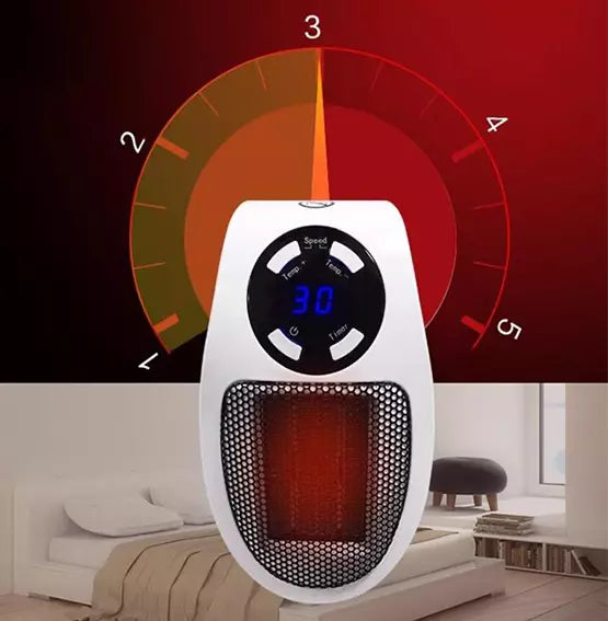 Royaleva 500W Mini Portable Electric Heater for Home Use