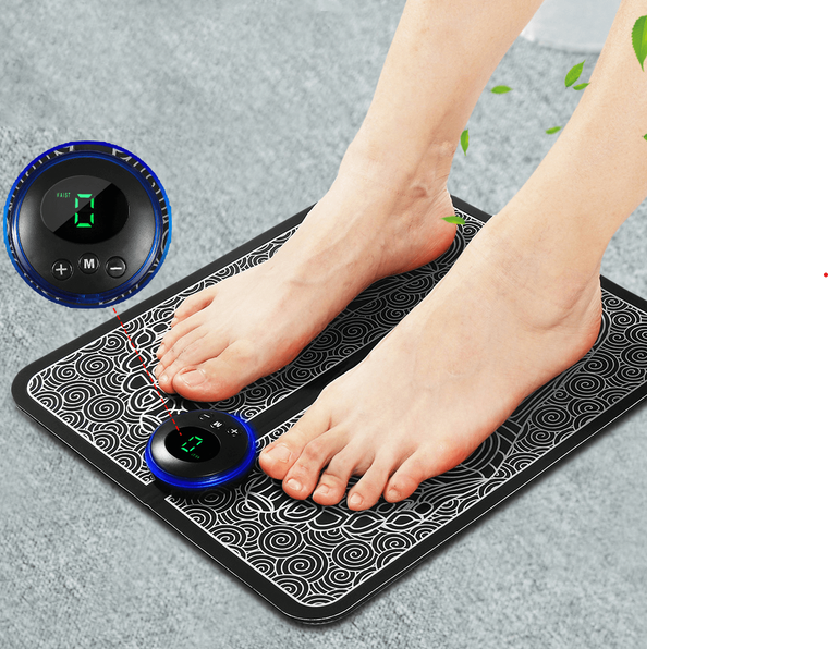 RoyaleGlow EMS Acupoints Stimulator Massage Foot Mat Ultimate Relaxation & Pain Relief